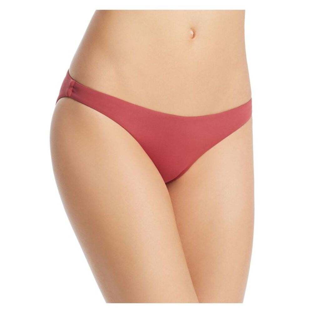 VITAMIN A Women's Pink EcoLux Hipster Swimwear Bottom L\10